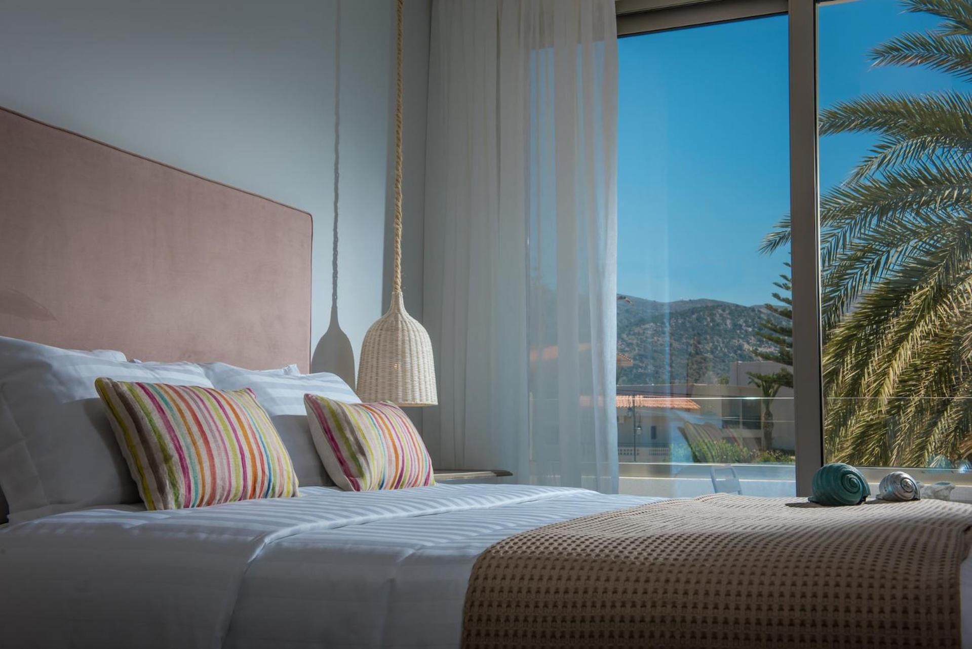 Drossia Palms Hotel And Nisos Beach Suites Malia  Ngoại thất bức ảnh