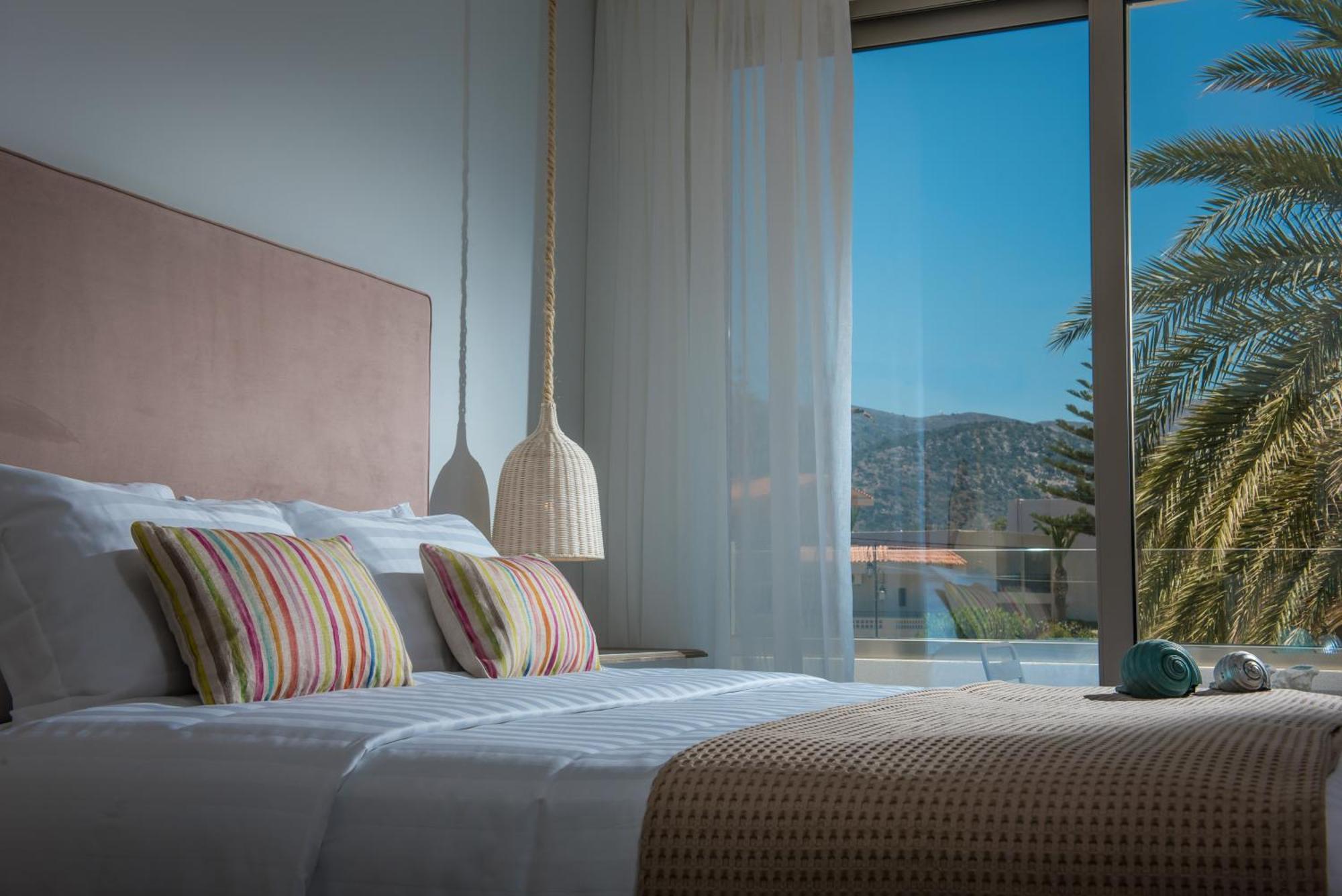 Drossia Palms Hotel And Nisos Beach Suites Malia  Phòng bức ảnh
