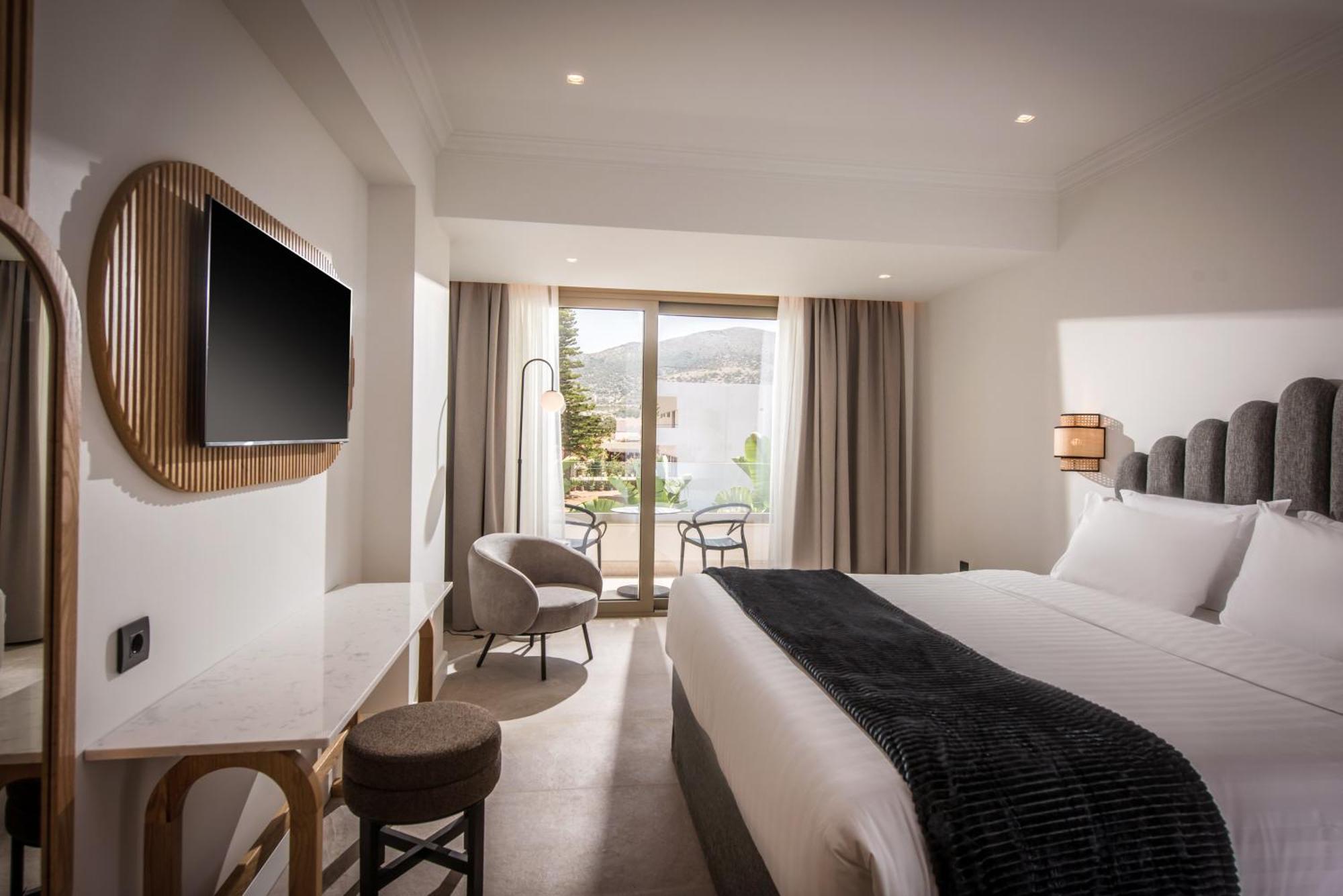 Drossia Palms Hotel And Nisos Beach Suites Malia  Ngoại thất bức ảnh