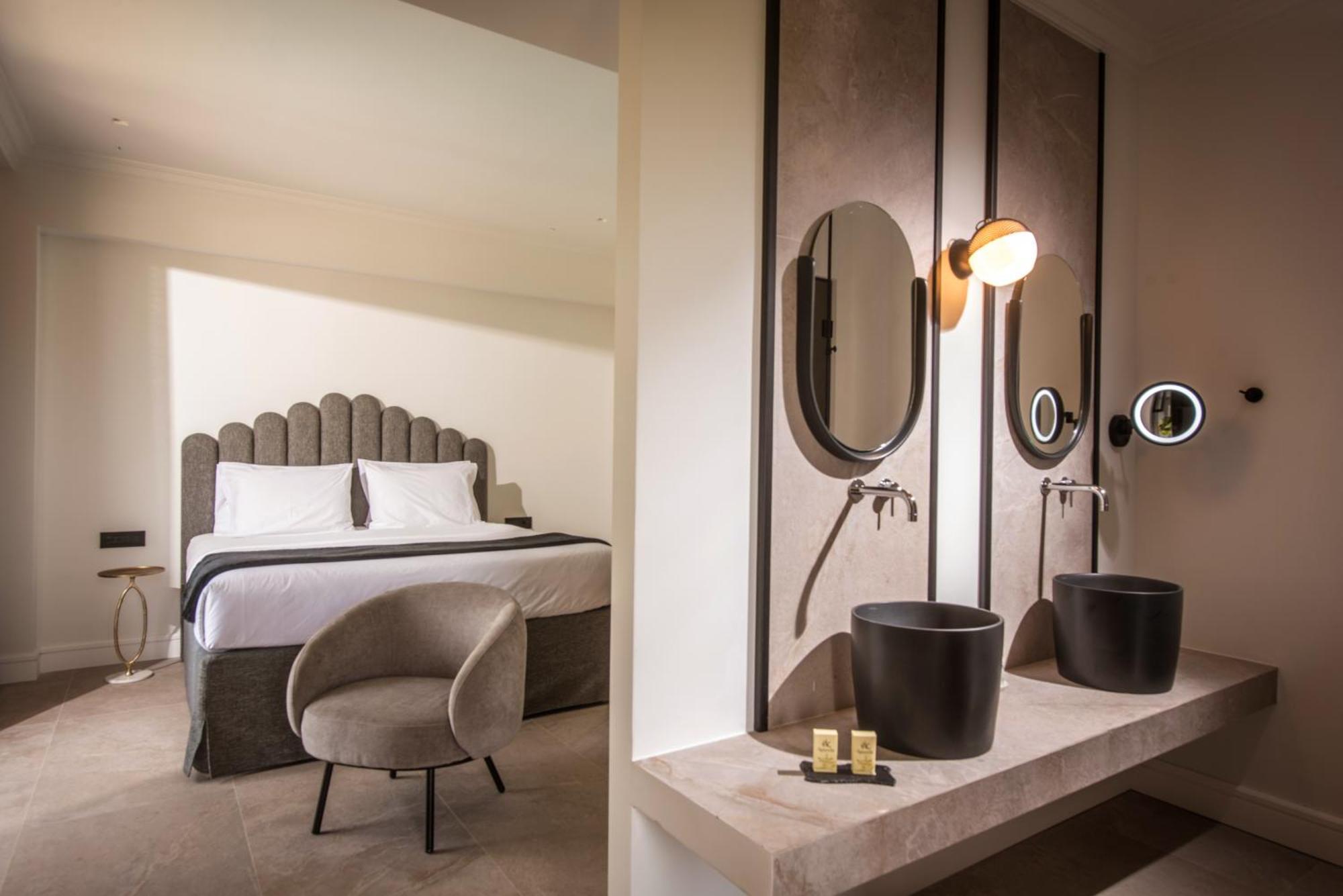 Drossia Palms Hotel And Nisos Beach Suites Malia  Ngoại thất bức ảnh