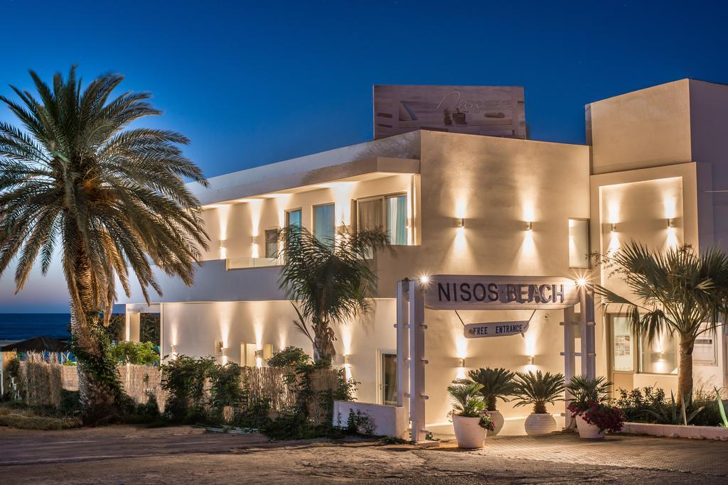 Drossia Palms Hotel And Nisos Beach Suites Malia  Ngoại thất bức ảnh